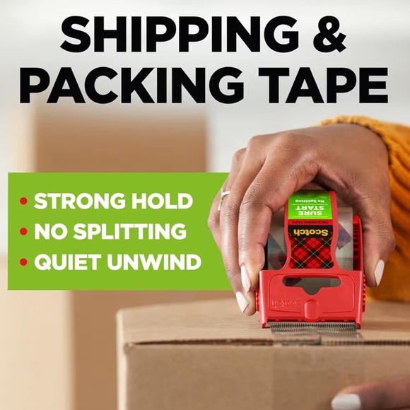 Holiday Poly Mailers + packing tape - Picture 2 of 5